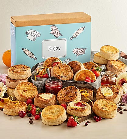 Mix & Match Super-Thick English Muffin Bakery Gift - Pick 12
